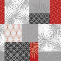 Клеенка ПВХ на тканевой основе матовая 1,37х20м Grace F81672-2