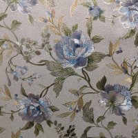 Клеенка ПВХ на тканевой основе металлик 1,37х20м Grace DB-9231H-АB