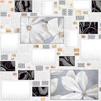 Клеенка ПВХ на тканевой основе тиснение 1,40х20м Grace ST1092