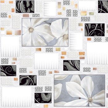 Клеенка ПВХ на тканевой основе тиснение 1,40х20м Grace ST1092