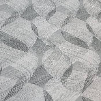 Клеенка ПВХ на тканевой основе тиснение+металлик 1,37х20м Grace WP-444FB