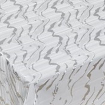 Клеенка ПВХ на тканевой основе тиснение+металлик 1,37х20м Grace WP-7140EB