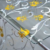 Клеенка силикон Grace 0,8х20м 0,65 мм Laser LS-8074A