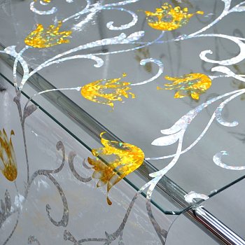 Клеенка силикон Grace 0,8х20м 0,65 мм Laser LS-8074A