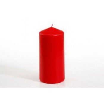 Свеча столбик 8см 165г 16ч цвет микс в упаковке (24)