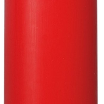 Свеча столбик 12см d56 Красная б/уп (24)