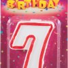 Свеча для торта Цифра 7 Волшебная страна (1*Bl) (12)