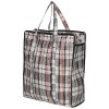 Сумка полипропилен на молнии Клетка 40х35х15см (12/240)