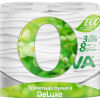 Бумага туалетная Ova 3сл Deluxe 8шт (12/192)