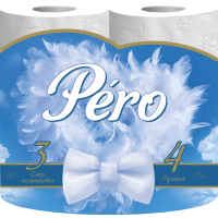 Pero 3сл White 4шт (12/408)