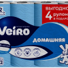 Бумага туалетная Veiro 2слоя Домашняя 12шт белый(4/192)