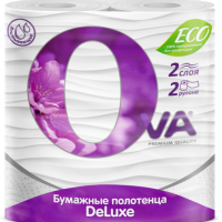 Полотенца Ova Deluxe 2сл 2шт (24/336)