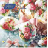 Салфетки GrandPero Deluxe 33х33 3сл 20шт Изысканная роспись (12)