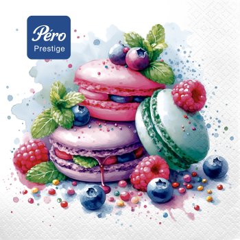 Салфетки Pero Prestige 33х33 3сл 20шт Фантазия (12)