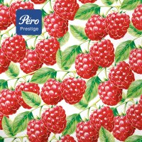 Салфетки Pero Prestige 33х33 3сл 20шт Ягода - малина (12)