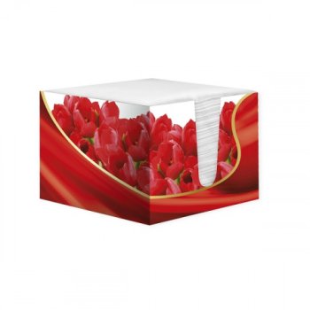 Салфетки Pero в коробочке 24х24 белые 2сл 85шт Tulip (24)