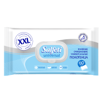 Полотенца влаж 60шт XXL универсальные Салфети клапан (10)
