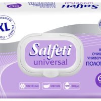 Полотенца влаж 60шт универсальные Салфети (10)