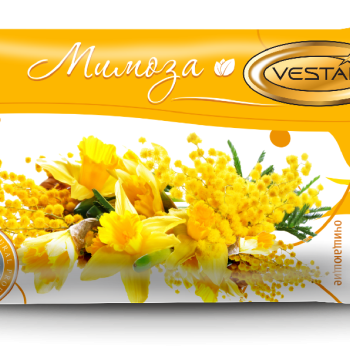 Салфетки влаж Vestar  10шт Мимоза (60)