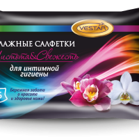 Салфетки влаж  15шт для интимной гигиены Vestar (100)