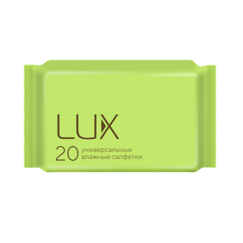 Салфетки влаж  20шт универсальные Lux (24)