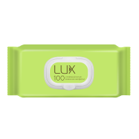 Салфетки влаж 100шт универсальные Lux с клапаном (12)