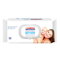 Салфетки влаж Смарт 120шт детские с клапаном (16)*