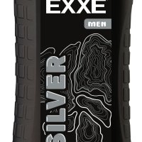 Гель для душа EXXE MEN Мужской 2в1 400мл Silver Экстрасвежесть (12)