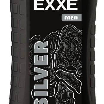 Гель для душа EXXE MEN Мужской 2в1 400мл Silver Экстрасвежесть (12)