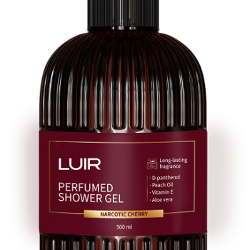 Гель для душа Luir 500мл Narcotic Cherry парфюмированный (12)