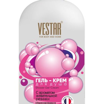Гель для душа Vestar 800мл Бабл-Гам (6)