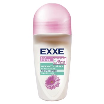 Дезодорант-антиперспирант женский  50мл ролик EXXE Silk effect Нежность шёлка (12) Акция