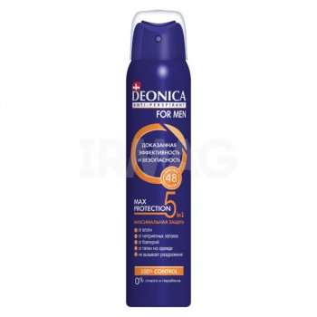 Дезодорант-антиперспирант мужской 200мл Deonica For Men Max Protection 5в1 (12)