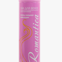 Лак для волос 200мл Романтика ос/ф В-каротин розовый Сибиар (24)