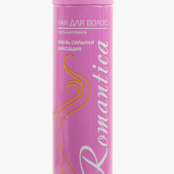 Лак для волос 200мл Романтика ос/ф В-каротин розовый Сибиар (24)