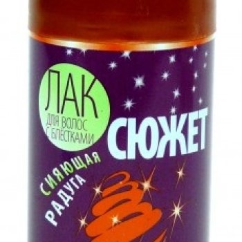 Лак с блестками 100мл Сюжет мульти Сибиар(15)