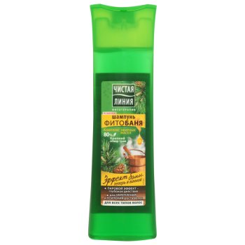 Шампунь ЧистаяЛиния 400мл Фитобаня (6/12)