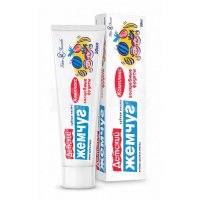 Зубная паста детская НовыйЖемчуг 50мл Волшебные фрукты (6/36)