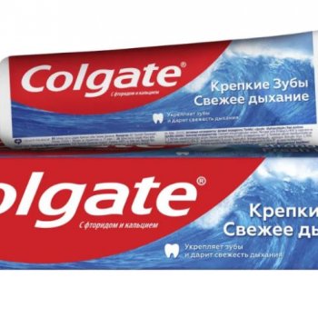 Зубная паста Колгейт 100мл Крепкие зубы свежее дыхание (12/48)