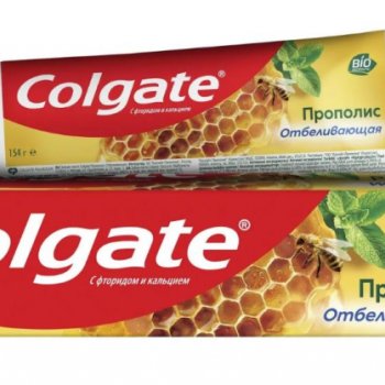 Зубная паста Колгейт 100мл Прополис отбеливающая (12/48)