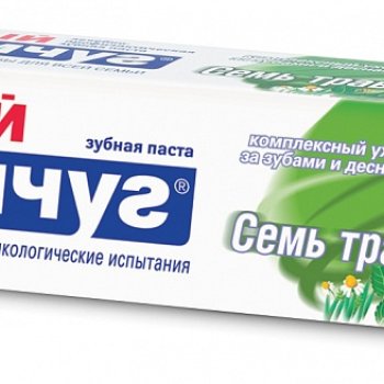 Зубная паста НовыйЖемчуг 100мл Семь трав (40)