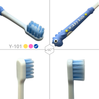 Зубная щетка детская Wikky динозаврик Y-101 мягкая (12/144)