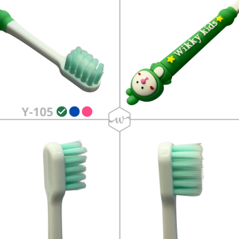 Зубная щетка детская Wikky зайка Y-105 мягкая (12/144)