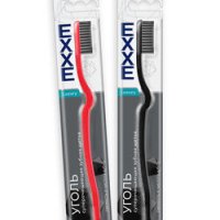 Зубная щетка Exxe Luxury Уголь  мягкая (12/48)