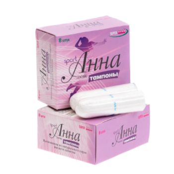 Тампоны АННА Люкс Sport супер  8шт (30)