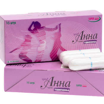 Тампоны АННА Люкс Sport супер 16шт (30)