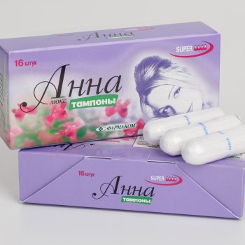 Тампоны АННА Люкс супер 16шт (30)