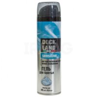 Гель для бритья DockLand 200мл Sensitive  (6)