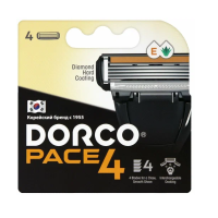 Кассеты Dorco Pace 4NEW 4лезвия 4шт блистер (12/48)