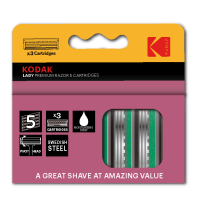 Кассеты Kodak Lady Prem Razor5 5лезвий 3шт блистер (72/288/17280)